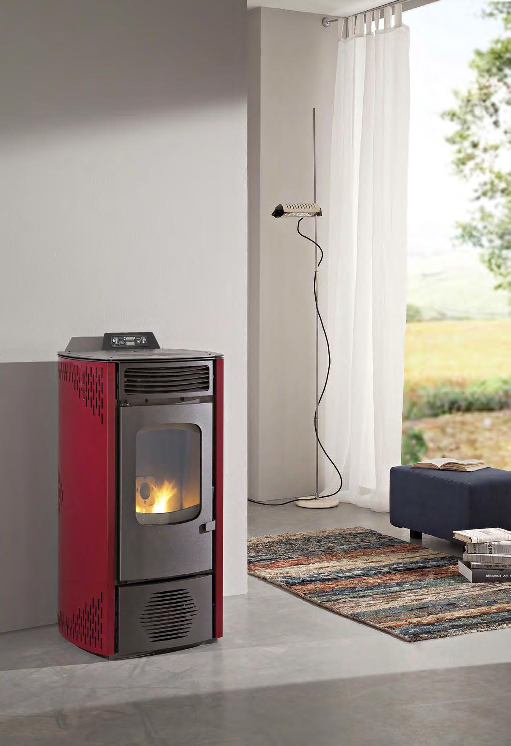 Pellet Air SAGA - 10 kw Pellet Air SAGA - 10 kw Saga Luminosa