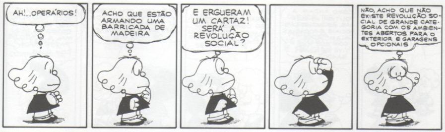 Em 1970 aparece a personagem Liberdade, a última a entrar na turma e a que toma posturas consideradas mais radicais.