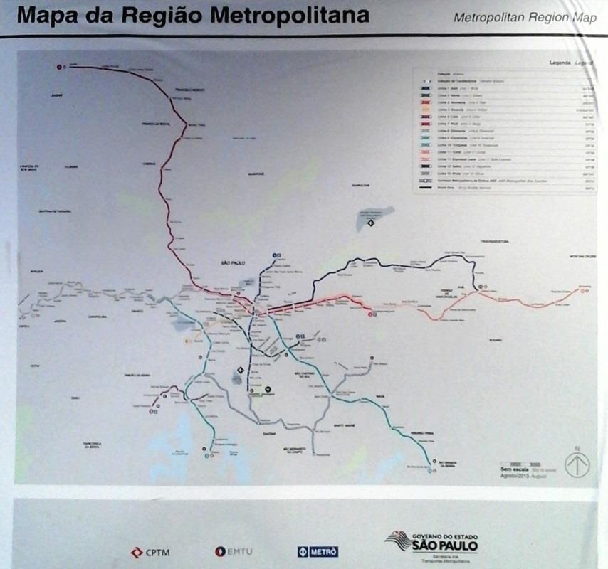 Figura 16 - Mapa da Região Metropolita Outros dois modelos, denominados Mapa
