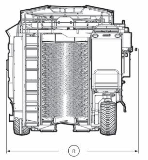 685 mm N. 3.290 mm O.