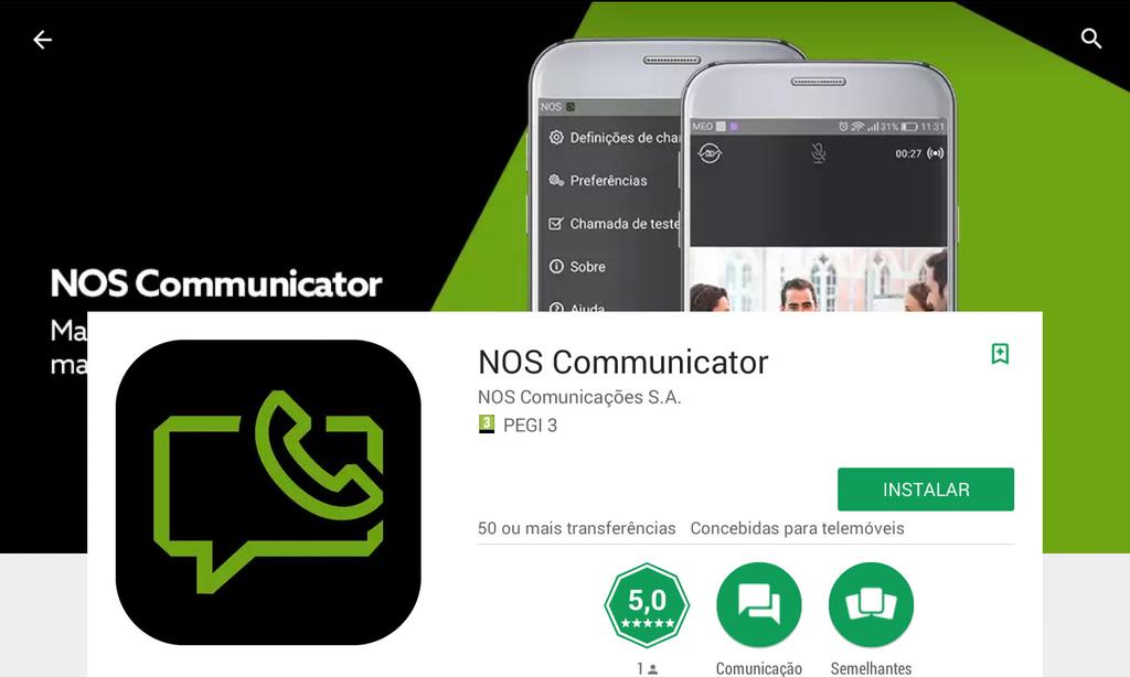 Communicator deverá fazer a sua instalação a