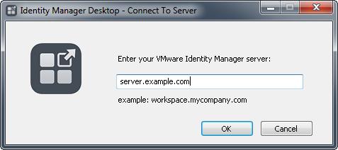 Usando o VMware Identity Manager Desktop 4 Clique no ícone do e selecione Fazer login. Caso o Kerberos tenha sido configurado em seu servidor, você estará conectado automaticamente.