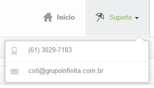 Na tela seguinte informe os campos necessários. Clique no botão Enviar para efetuar o registro. Será exibida uma mensagem confirmando o envio.