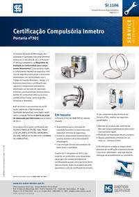 SI 1106 Certifi cação Compulsória Inmetro - Portaria nº301