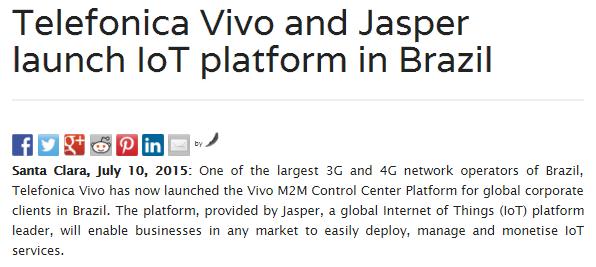 MERCADO EM MOVIMENTO MARKET-SHARE M2M NO BRASIL FONTE: ANATEL E TELECO FONTE: