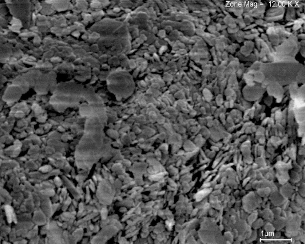 [Figure 5: Micrographs of calcined materials MCI72 (a) and MCC72 (b).] 2 1, dt/dt (ºC.