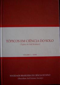 NOVAIS, R.F.; ALVAREZ V.; SCHAEFER, C.E.G.R. Tópicos em ciência do solo.