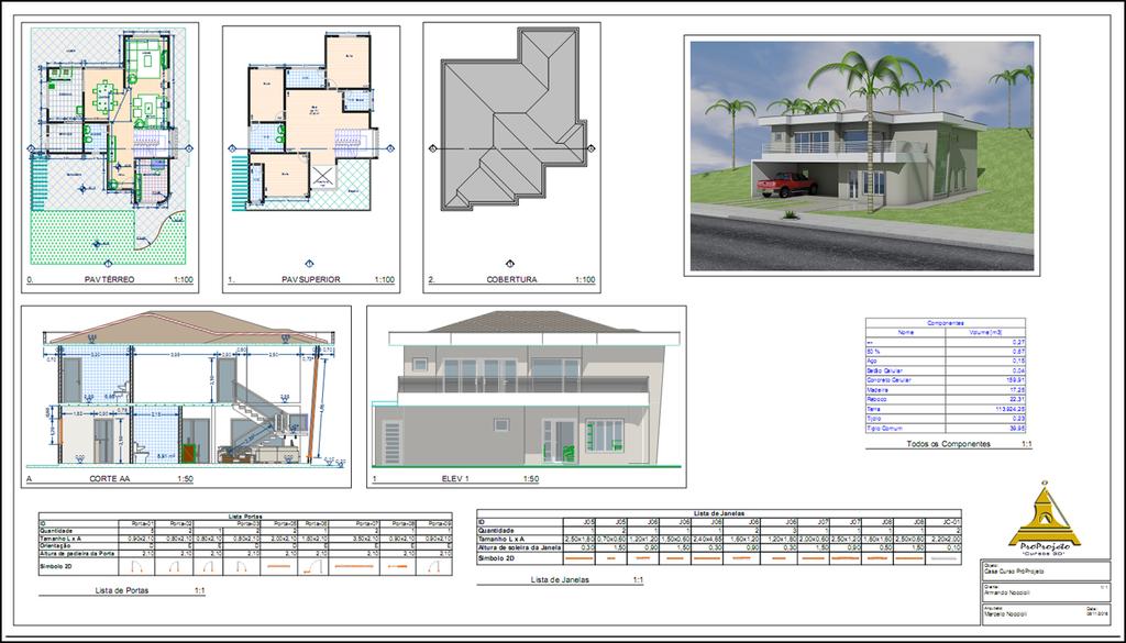 62 Figura 4 - Modelagem de uma casa utilizando o ArchiCAD. Fonte: PróProjeto (2017). 2.3.1.3 Tekla Structures O Tekla Structures é um software desenvolvido pela empresa Tekla Corp.