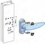 + + Muleta com mola de recuperação Springloaded handle for doors Manilla con muelle de recuperacción Bequille avec ressort de recupération pour portes LINHA MILLENIUM 505 Ref.