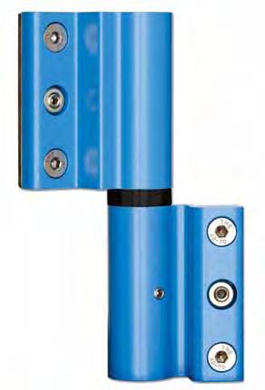 Dobradiça p/ porta ambidestra para câmara europeia Reversible door hinge for E.