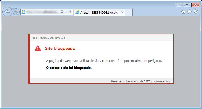 4.2.1 Proteção do acesso à Web A conectividade com a Internet é um recurso padrão em um computador pessoal. Infelizmente, ela tornou-se o meio principal de transferência de códigos maliciosos.