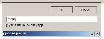 Linguagem de Programação 5 PASSO 8: Na janela que irá aparecer, dê o nome de teste para a tabela,