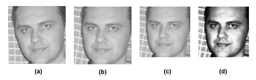 88 olhos de forma que fiquem na mesma linha horizontal. Isto é obtido pelo método rotatefacebyeyes(). Este método é mais complexo e será discutido mais adiante no Quadro 38.