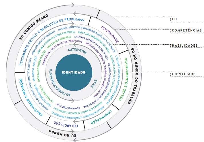 2.4.4. COMPLEXO TEMÁTICO PROJETO DE VIDA LAI Os temas Identidade e Diversidade, como eixos estruturantes e pontos de convergência, estabelecem inter-relação transversal com os demais temas: