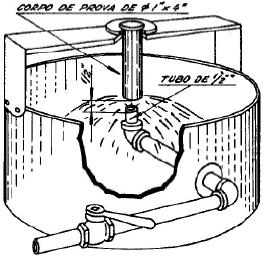 Figura 1- Ilustração do Aparato para o Ensaio de Temperabilidade Jominy.