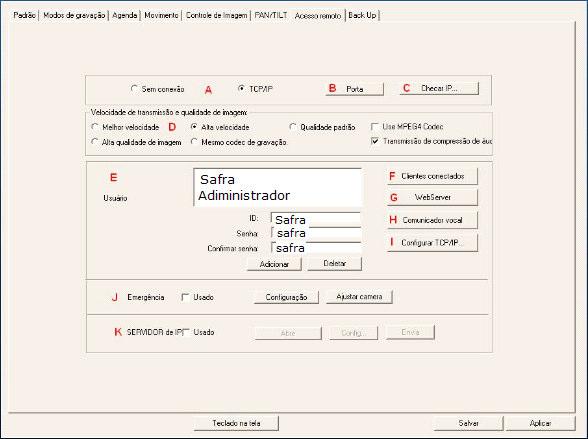 CONFIGURAÇÃO DO ACESSO REMOTO Para que seja configurado o aceso remoto, o técnico terá que acessar a aba de acesso remoto no menu de configurações do Servidor Sekron AD ACESSO REMOTO Caso o software