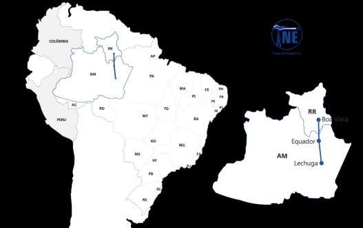 TNE Transnorte Energia Status Características do Empreendimento: o Extensão: 715 km o o Tensão: 500kV Parceiro: Eletronorte o Estrutura de Capital: Alupar 51% / Eletronorte 49% o Início da Concessão: