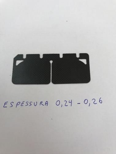 m) Palheta: original do motor, espessura de 0,24 0,26. n) Carburador: permitidos somente os emulsionadores CD01 ou 45. Permitido o uso de T em material plástico para retorno de combustível.