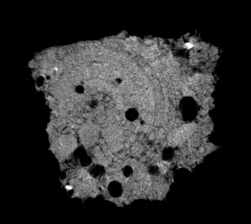 Secções tomográficas das argamassas de areia I, H, F e G 3.2.