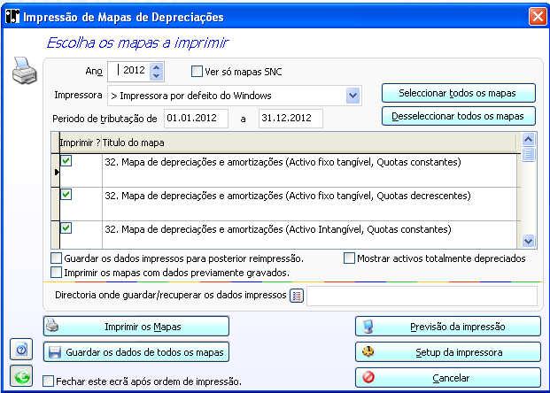 Página: 5/6 1º Importar 2º Lançar Manual Oracle de Importação de Interfaces Documentos de preenchimento obrigatório: Fiscal - Mapa de Depreciações Consiste num mapa fiscal de todos os bens