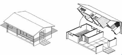 PLANTA BAIXA IMPLANTAÇÃO/COBERTURA PLANTA BAIXA 43 44 IMPLANTAÇÃO/COBERTURA Indica a posição da edificação no