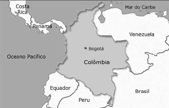 Aspectos Gerais País-alvo Colômbia 2 2.1 Mapa 2.