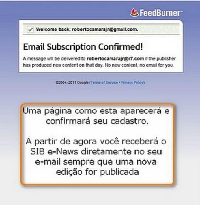 SEGUIDORES Seguir Google Friend Connect Seguidores (1) Já é um membro? Fazer login QUEM SOMOS SIB e-news News letter da Sociedade Israelita da Bahia.