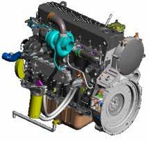 motor com maior acesso e facilidade de manutenção Sistema automático que atua na otimização da potência do motor conforme a demanda da área de colheita n