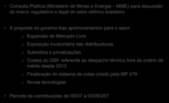 referente ao despacho térmico fora da ordem de mérito desde 2013 o Finalização do