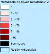 Maior com grau de tratamento compatível com as exigências do Decreto-Lei n.º 152/97, de 19 de Junho, são: Rio Maior (com tratamento secundário para cerca de 7 200 hab.eq.