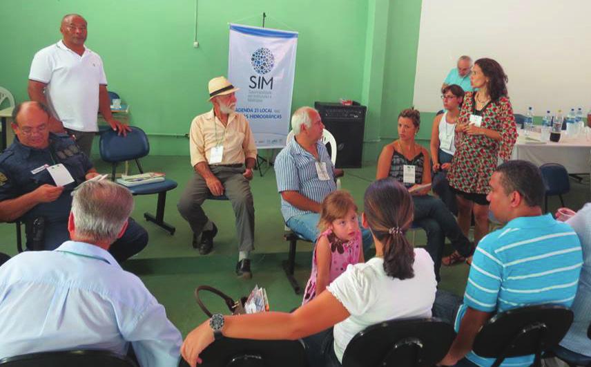 Boletim Águas & Território - nº5 dezembro de 2014 3 Oficina da Agenda 21 Local em Santa Maria Madalena Projeto SIM: atuação prevista em 48 municípios fluminenses São Gonçalo, Itaboraí, Tanguá,