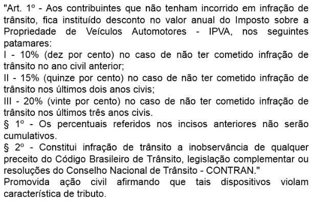 Caracteriza um incentivo e não uma pena, posto que incide um percentual de desconto para