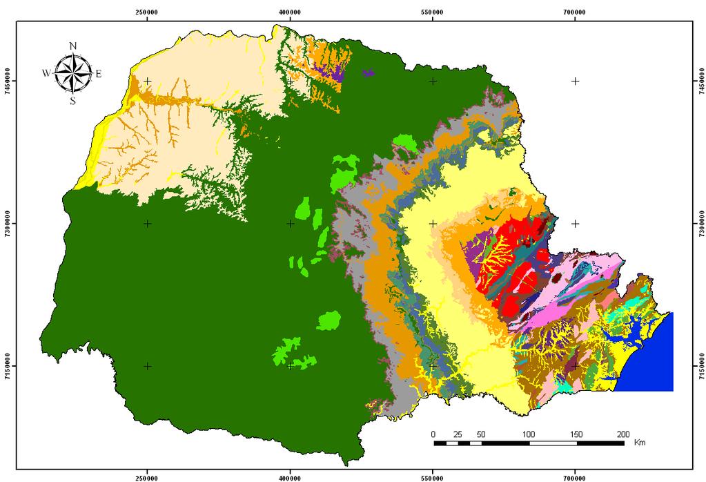 MAPA GEOLÓGICO DO