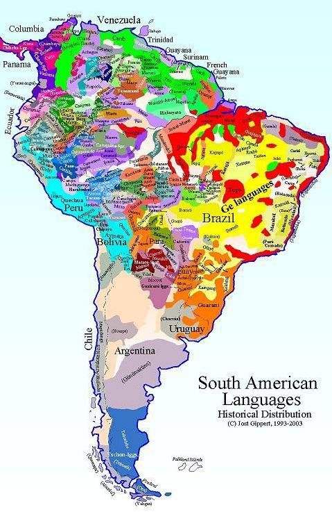 - Diversidade Ling e Documentação 03/07-16 - Nas Américas há ca. 1.000 línguas No Brasil são ca.