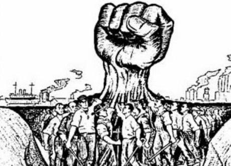 QUESTÃO 3:(0,5) www.marxismo.org.br A imagem acima representa a união dos trabalhadores para combater a exploração capitalista.