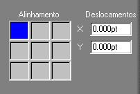 6-14 Recursos avançados do DocBuilder Pro Os controles de Alinhamento permitem especificar a colocação de uma página dentro do slot predefinido na folha.