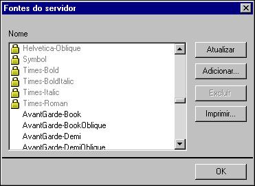 2-32 Introdução à Command WorkStation e à Command WorkStation LE Descarregar fontes, seja da Command WorkStation ou com o Fiery Downloader, exige que a Conexão direta esteja publicada na Configuração