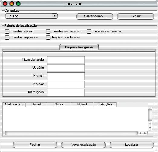 3-33 Procurar por tarefas Command WorkStation LE 2. Na Command WorkStation, escolha um determinado EX7750 ou todos os servidores EX7750 da lista Pesquisar servidor. 3.