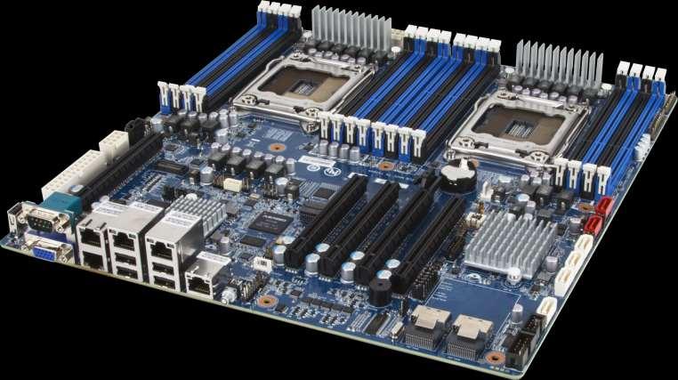 PLACA MAE - MOTHERBOARD Conjunto de chips e conexões que tem a função de conectar o processador