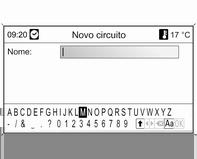 92 Navegação Seleccionar um ponto de interesse com base em critérios do guia de viagem: ver as descrições correspondentes em "Seleccionar um ponto de interesse".