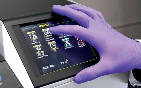 Software inovador para maior segurança e eficiência A tela LCD sensível ao toque, colorida e intuitiva simplifica a operação e a programação, proporcionando tranquilidade.