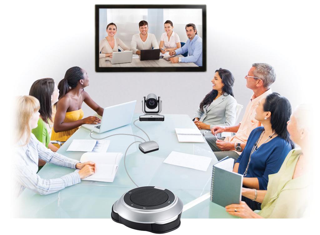 vídeoconferência soluções plug & play VC520 CONFERENCE
