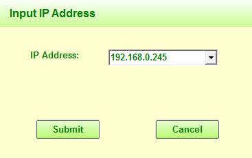 Digitar o IP Address endereço de IP que está configurado no equipamento a ser importado os dados. UTILIZAÇÃO DO SOFTWARE 10