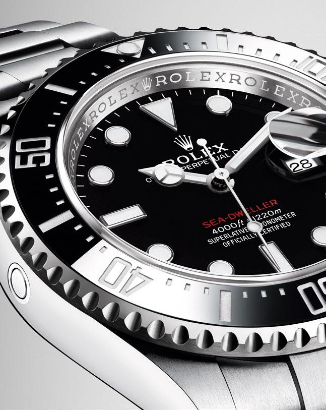 Oyster Perpetual sea-dweller Rolex Baselworld 2017 6 O RELÓGIO QUE CONQUISTOU AS PROFUNDEZAS A Rolex apresenta a nova geração do seu modelo Oyster Perpetual Sea-Dweller, um relógio lendário do