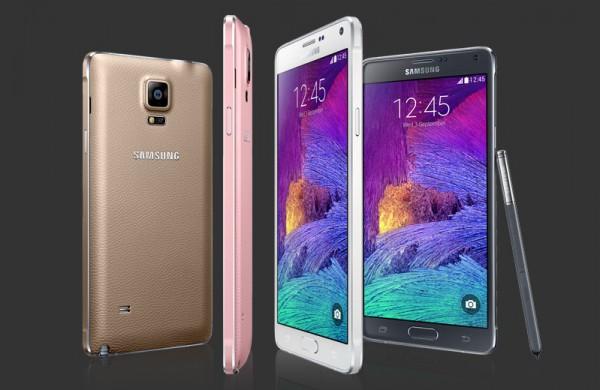 O Samsung Galaxy Note 4 em análise vem com um processador Qualcomm Snapdragon 805 (SM-N910S), Quad-core 2.