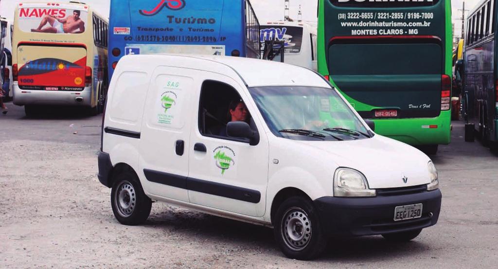 Desde então os guias tem o apoio de uma equipe de operações que esta diariamente nos bolsões e estacionamentos com um carro de apoio Escritório Móvel para facilitar o dia a dia.