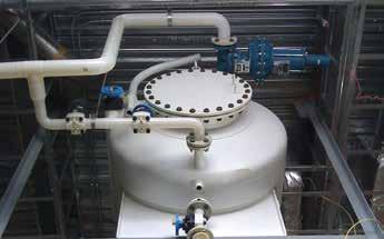 Sistemas de plástico fluorado: Transporte seguro de fluidos muito agressivos ECTFE Material de primeira categoria O etileno-cloro-trifluor-etileno (ECTFE) é um copolímero termoplástico com