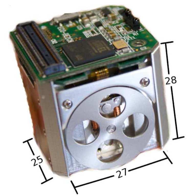 Figura 4: Robô utilizado na "Mixed Reality" e suas respectivas dimensões (em milímetros) Dentro do módulo de controlo do robô (descrição mais à frente), alojado no servidor,