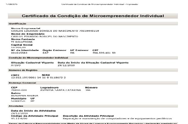 Lembre-se de quando solicitar seu certificado, requerer junto ao seu contador também o Comprovante de Inscrição e Situação