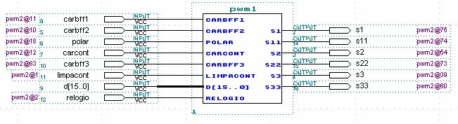 5.4 IMPLEMENTAÇÃO DA TÉCNICA PROPOSTA COM O USO DA INTERFACE PWM PARA PC Percebe-se que o circuio da figura 5.